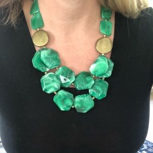Green necklace